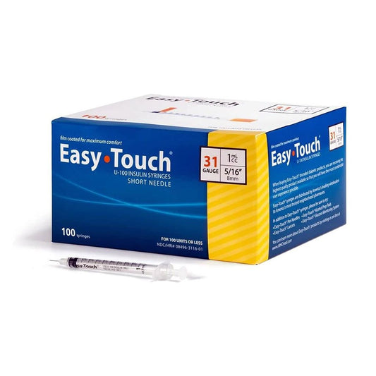 EasyTouch Insulin Syringes 31G