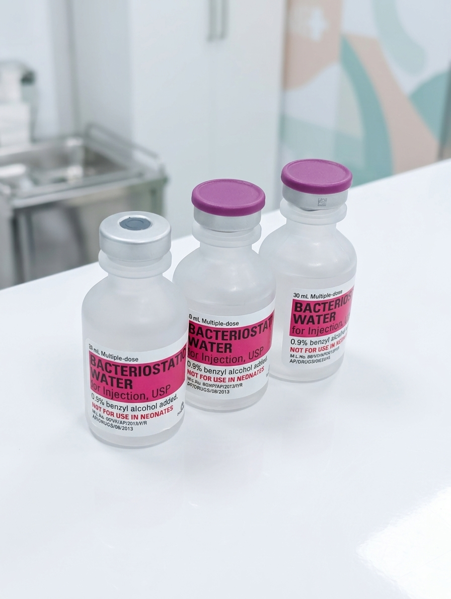 Hospira Bacteriostatic Water (30mL) Clinical Grade | Multi-Dose Utility | Precision Standard